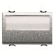PULS.3M 1P NA 10A TARGA PORTAN.ILL.TIT. - GEWISS GW14192 product photo Photo 01 2XS