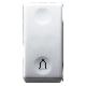 PULSANTE 1P NA 10A CAMPANELLO SY/WT - GEWISS GW20512 - GEWISS GW20512 product photo Photo 01 2XS