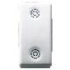 PULSANTE 1P DOPPIO NA 10A SY/WT - GEWISS GW20520 - GEWISS GW20520 - GEWISS GW20520 product photo Photo 01 2XS