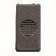 SUONERIA - 230V ac - 50Hz - 8VA - 80 dB A 1 METRO - 1 MODULO - SYSTEM BLACK - GEWISS GW21616 product photo Photo 01 2XS