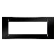 PLACCA 6P NERO TONER SYSTEM VIRNA - GEWISS GW22116 - GEWISS GW22116 - GEWISS GW22116 product photo Photo 01 2XS