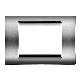 PLACCA 3P CROMO SOFT SYSTEM VIRNA - GEWISS GW22253 - GEWISS GW22253 product photo Photo 01 2XS