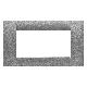 PLACCA 4P TITANIO METALLIZ.SYSTEM VIRNA - GEWISS GW22284 - GEWISS GW22284 - GEWISS GW22284 product photo Photo 01 2XS