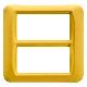PLACCA 8 POS.GIALLO MAIS TOP SYSTEM - GEWISS GW22587 - GEWISS GW22587 - GEWISS GW22587 product photo Photo 01 2XS