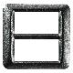 PLACCA 8 POS.ARDESIA METALL.TOP SYSTEM - GEWISS GW22617 - GEWISS GW22617 - GEWISS GW22617 product photo Photo 01 2XS