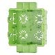 SCATOLA 8P.(4+4) PM ALTA CAPIENZA GREEN - GEWISS GW24237PM - GEWISS GW24237PM product photo Photo 01 2XS