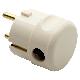 SPINA 90 2P+T 10/16A 250V TED/FRA.BIANCO - GEWISS GW28012 - GEWISS GW28012 - GEWISS GW28012 product photo Photo 01 2XS