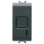 PULSANTE REGOLATORE ELETTRICO 1M 60-500W NERO - GEWISS GW12568 product photo Photo 01 2XS