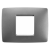 PLACCA ONE 2P TITANIO - GEWISS GW16102VT product photo Photo 01 2XS