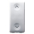 PULSANTE 1P NA+NA 10A FRECCE VERT.SY/WT - GEWISS GW20521 product photo Photo 02 2XS