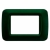 PLACCA 3 POSTI VERDE RACING TOP SYSTEM - GEWISS GW22553 product photo Photo 01 2XS