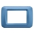 PLACCA 3 POSTI AZZURRO CIELO TOP SYSTEM - GEWISS GW22563 product photo Photo 01 2XS