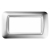 PLACCA 4 POSTI CROMO SOFT TOP SYSTEM - GEWISS GW22654 product photo Photo 01 2XS