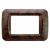 PLACCA 3 POSTI RADICA INGLESE TOP SYSTEM - GEWISS GW22673 product photo Photo 01 2XS