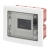 CENTRALINO INCASSO PORTA FUME' 6 MODULI IP40 - GEWISS GW40603 product photo Photo 01 2XS