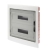 QUADRO DISTRIBUZIONE INCASSO PORTA FUME' 36 MODULI (18X2) IP40 - GEWISS GW40609 product photo Photo 01 2XS
