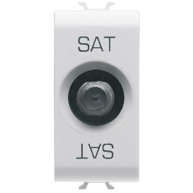 PRESA TV/SAT 1M PASS.5DB C.F-FEMM.BIANCO - GEWISS GW10372 - GEWISS GW10372 - GEWISS GW10372 product photo Photo 01 3XL