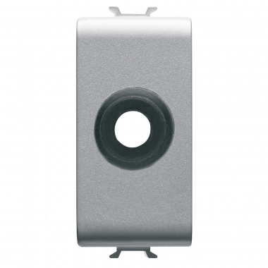 COPRIFORO 1M USCITA CAVO TITANIO - GEWISS GW14196 - GEWISS GW14196 product photo Photo 02 3XL