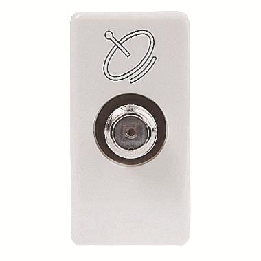 PRESA TV/SAT PASS.ATT.10DB C.F-FEM.SY/WT - GEWISS GW20392 - GEWISS GW20392 - GEWISS GW20392 product photo Photo 01 3XL