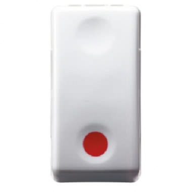 PULSANTE 1P NC+AUX NA -ARRESTO- SY/WT - GEWISS GW20523 product photo Photo 01 3XL