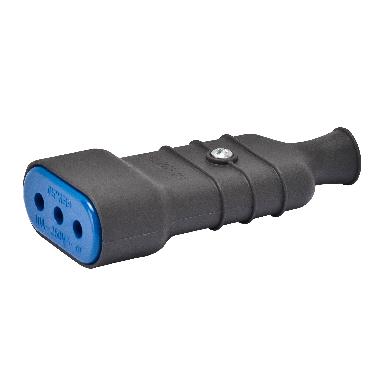 PRESA MOBILE 2P+T 10A 250V GRIGIO - GEWISS GW28204 - GEWISS GW28204 - GEWISS GW28204 product photo Photo 01 3XL