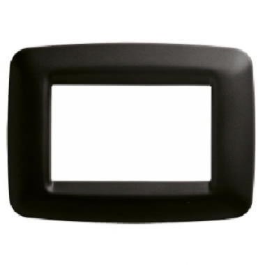 PLACCA 1 FORO CENTRALE COLOR NERO TONER PLAYBUS YOUNG - GEWISS GW32301 product photo Photo 01 3XL