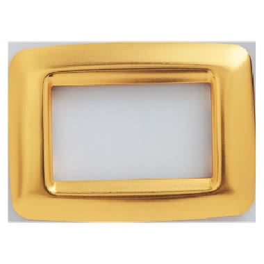 PLACCA 3 P.ORO ANTICO PLAYBUS YOUNG - GEWISS GW32763 product photo Photo 01 3XL