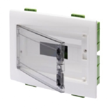 CENTRALINO PM PORTA FUME' 12 MODULI IP40 GREEN - GEWISS GW40605PM product photo Photo 01 3XL