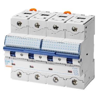 INTERRUTTORE MAGNETOTERMICO AD ALTE PRESTAZIONI - 4P CURVA C 40A 230V 25000A (EN60898) 30kA (EN60947 - GEWISS GW93244 product photo Photo 01 3XL