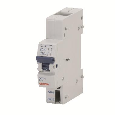 SGANCIATORE DI MINIMA TENSIONE - 24V AC/DC - 1 MODULO - GEWISS GW96017 product photo Photo 01 3XL