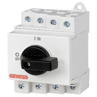 INTER.MANOVRA-SEZ. ROTAT. 2P 25A 600V DC - GEWISS GW96186 - GEWISS GW96186 product photo Photo 01 3XL