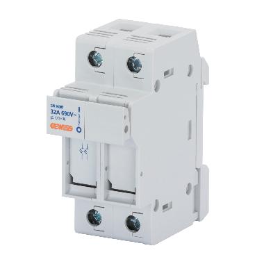 PORTAFUS.SEZ.1P+N 8,5X31,5 400V AC 20A - GEWISS GW96216 - GEWISS GW96216 - GEWISS GW96216 product photo Photo 01 3XL