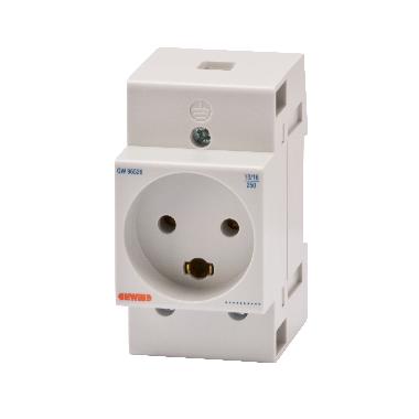 PRESA 2P+T 16A DIN STD DK 2,5M - GEWISS GW96526 - GEWISS GW96526 - GEWISS GW96526 product photo Photo 01 3XL