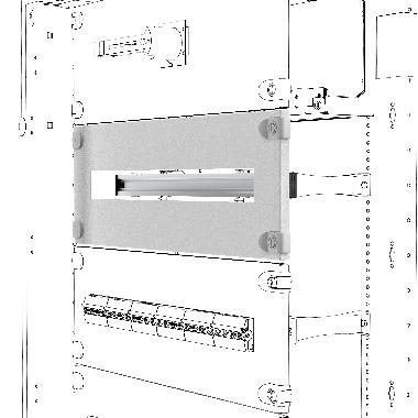 QDX PANNELLO FIN E GUIDA DIN 600X200 - GEWISS GWD3302 - GEWISS GWD3302 product photo Photo 01 3XL