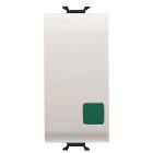 PULSANTE 1M 1P NA+NC 16A MARCIA BIANCO - GEWISS GW10139 - GEWISS GW10139 - GEWISS GW10139 product photo