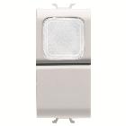 PULSANTE 1M 1P NA 16A SPIA TRASP.BIANCO - GEWISS GW10144 - GEWISS GW10144 - GEWISS GW10144 product photo