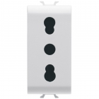 PRESA 1M 2P+T 16A BIV.P17-11 ST.ITA.BIA. - GEWISS GW10203 product photo