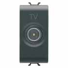 PRESA TV 1M DIR. CONN.MASC.9,5MM N. - GEWISS GW12361 - GEWISS GW12361 product photo
