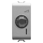 REGOLATORE ELEMENTO ROTATIVO 1M 100-500W TITANIO - GEWISS GW14561 product photo