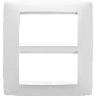 PLACCA ONE 8P BIANCO LATTE - GEWISS GW16108TB - GEWISS GW16108TB product photo