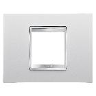 PLACCA LUX 2P BIANCO LATTE - GEWISS GW16202TB - GEWISS GW16202TB - GEWISS GW16202TB product photo