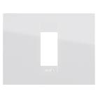 PLACCA GEO 1P BIANCO LATTE - GEWISS GW16401TB - GEWISS GW16401TB product photo