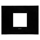 PLACCA GEO 2P NERO TONER - GEWISS GW16402TN - GEWISS GW16402TN - GEWISS GW16402TN product photo