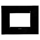 PLACCA GEO 3P NERO TONER - GEWISS GW16403TN - GEWISS GW16403TN - GEWISS GW16403TN product photo