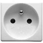 PRESA 2P+T 16A ST.FRANCESE SCH.SY/WT - GEWISS GW20207 - GEWISS GW20207 product photo