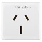 PRESA 2P+T 15A ST.AUSTR.SY/WT - GEWISS GW20356 - GEWISS GW20356 - GEWISS GW20356 product photo