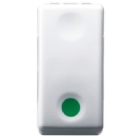 PULSANTE 1P NA+AUX NC -MARCIA- SY/WT - GEWISS GW20522 product photo