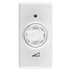 REGOLATORE EL.ROT.230V 100-500W SY/WT - GEWISS GW20802 - GEWISS GW20802 - GEWISS GW20802 product photo
