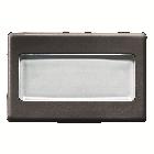 PULSANTE CON TARGA P.NOME 3M ILLUM.SY/BK - GEWISS GW21024 product photo