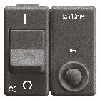 I.D.MAG.1P+N C16 IDN 10MA 230V 3KA SY/BK - GEWISS GW21439 - GEWISS GW21439 - GEWISS GW21439 product photo